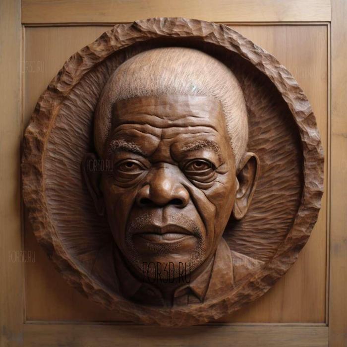 samuel jackson 4 stl model for CNC